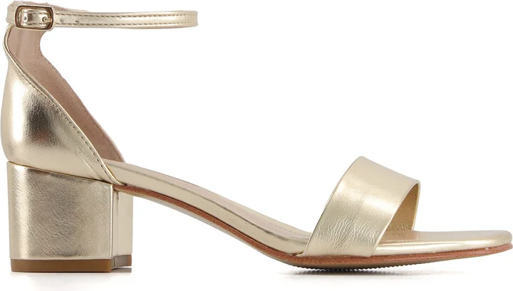 Women's Ankle Strap Heeled Sandals OR