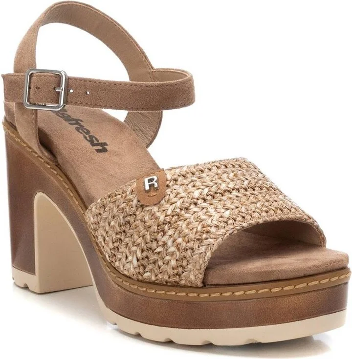 Women's Ankle Strap Heeled Sandals Refresh By Xti - Image 2