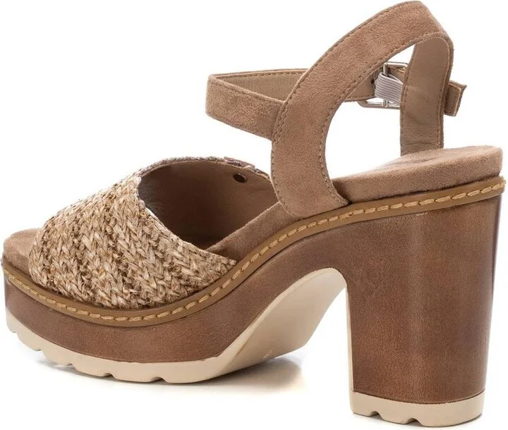 Women's Ankle Strap Heeled Sandals Refresh By Xti - Image 4
