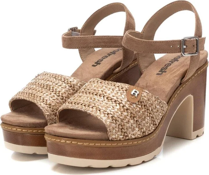 Women's Ankle Strap Heeled Sandals Refresh By Xti - Image 5