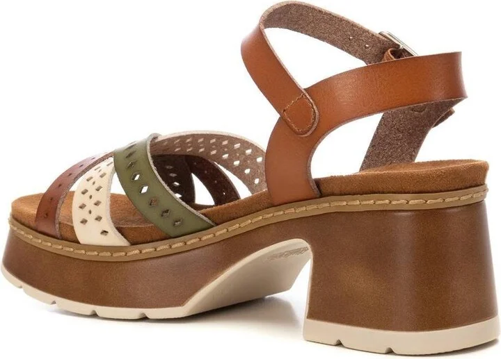 Women's Ankle Strap Heeled Sandals Refresh By Xti - Image 8