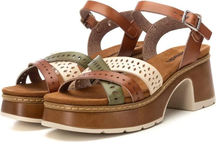 Women's Ankle Strap Heeled Sandals Refresh By Xti - Image 9