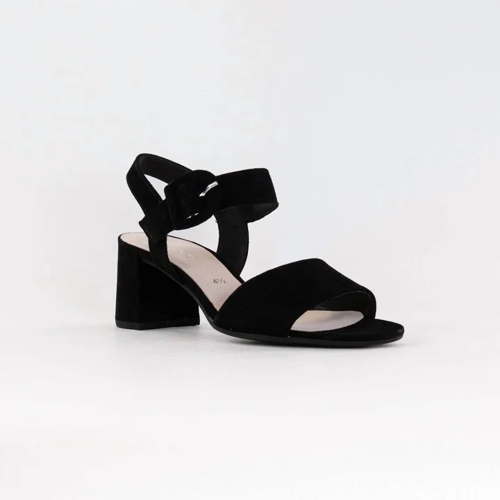 Women's Ankle Strap Sandal In Black