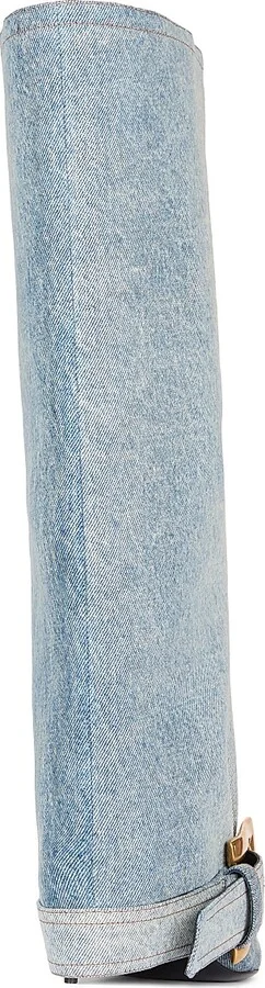 Women's Anthe 75MM Denim Knee-High Boots - Bleu Jean - Size 9 - Image 3