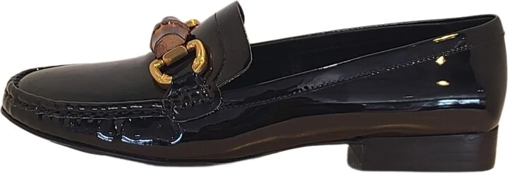 Women's Apprentice Loafer Patent In Black/gold