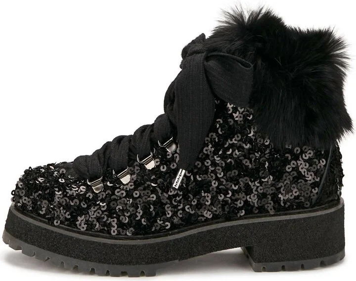 Women's Apreski Special Boots In Black Sequin