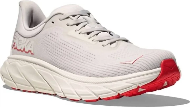 Women's Arahi 7 Running Shoes In Cosmic Grey/ruby Red