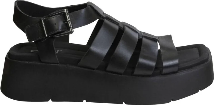 Women's Archaic Platform Sandal In Black