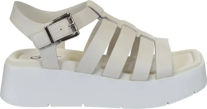 Women's Archaic Platform Sandal In Chamois