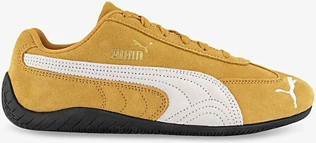 Womens Archive Gold Puma Speedcat Og Suede Low-Top Trainers 3.5