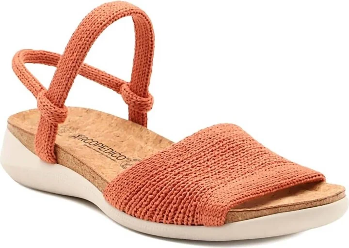 Women's Arenal Sandal In Knit Brick