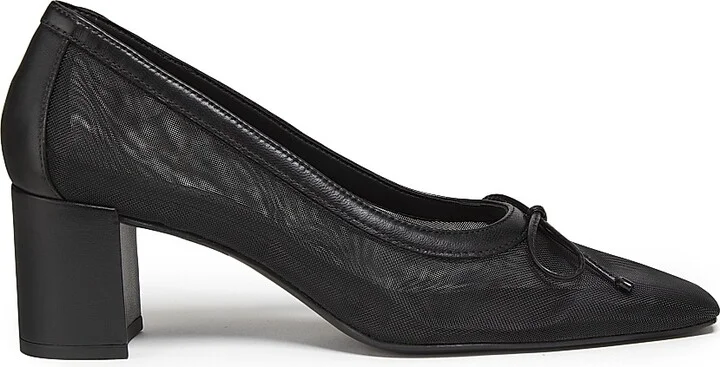 Women's Arissa 65MM Block Mesh Pumps - Black - Size 7