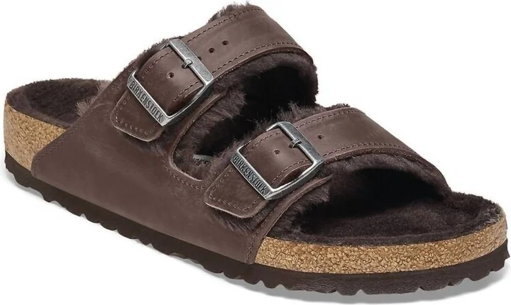 Women's Arizona Shearling Sandals In Habana