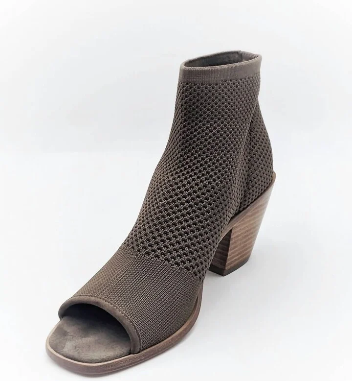 Women's Ark Open Toe Boots In Antelope Stretch