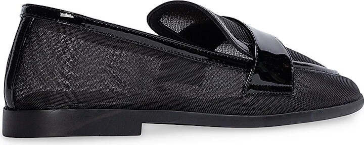 Women's Arrow Mesh Loafers - Black Mesh - Size 8 - Image 4