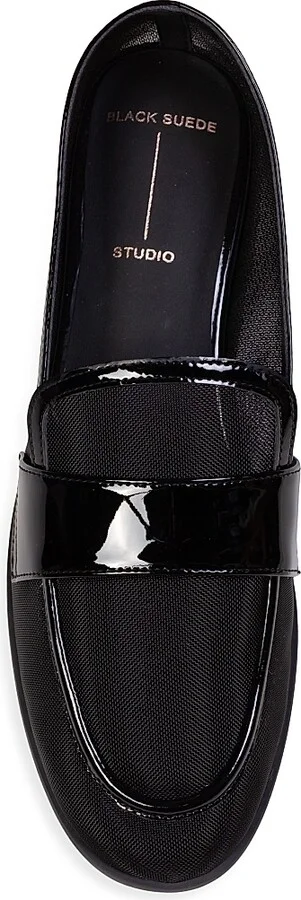 Women's Arrow Mesh Loafers - Black Mesh - Size 8 - Image 6