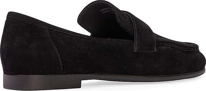 Women's Arrow Suede Loafers - Black Suede - Size 5 - Image 4