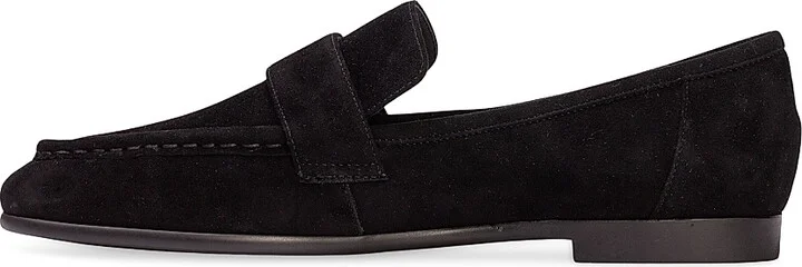 Women's Arrow Suede Loafers - Black Suede - Size 5 - Image 5