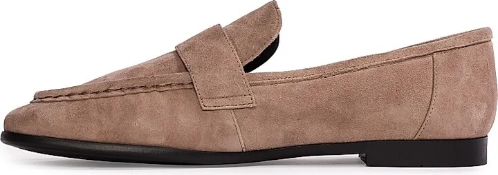 Women's Arrow Suede Loafers - Black Suede - Size 5 - Image 9