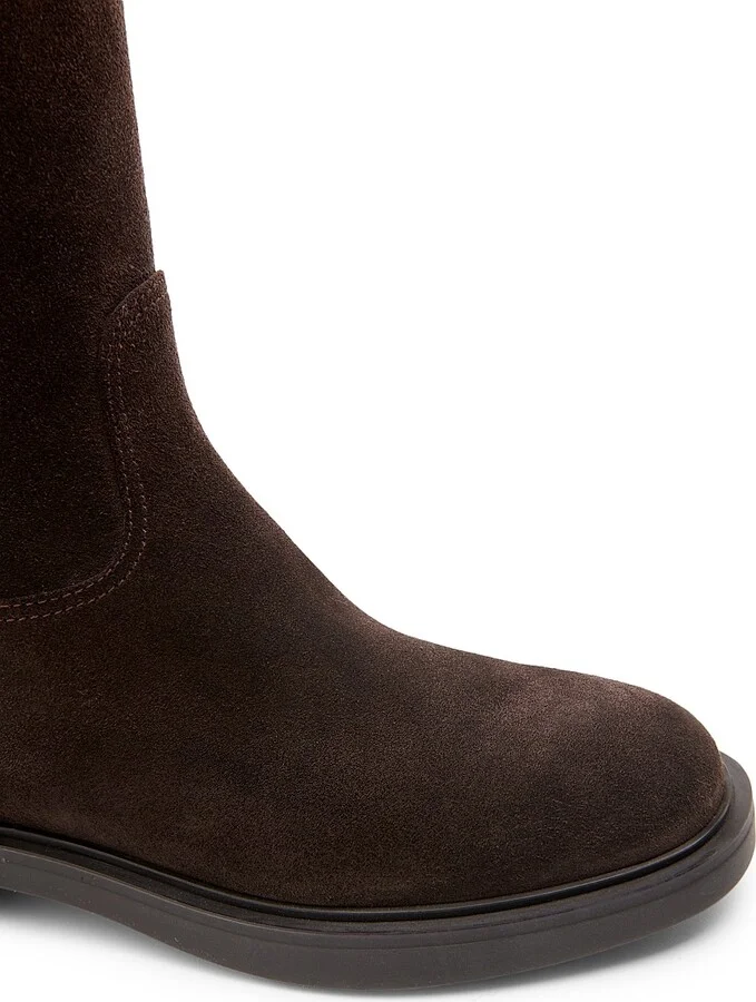Women's Ascott Suede Knee-High Boots - Moka - Size 6.5 - Image 6