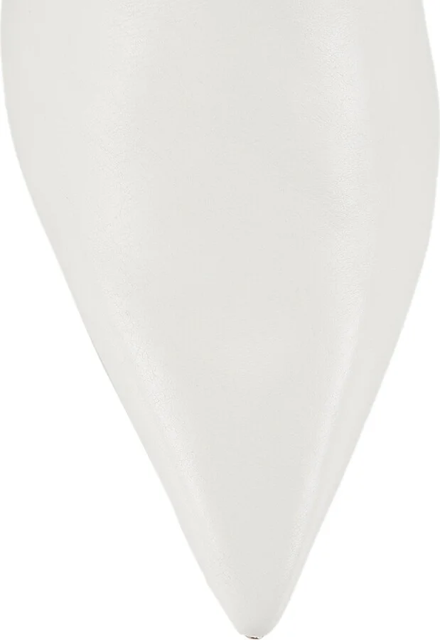 Women's Ashlee Slouchy Leather High Boot - Pearl - Size 7.5 - Image 4