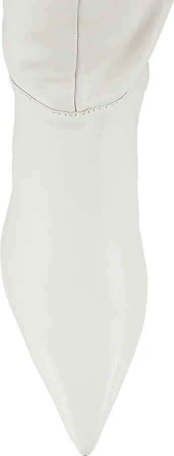 Women's Ashlee Slouchy Leather High Boot - Pearl - Size 7.5 - Image 5