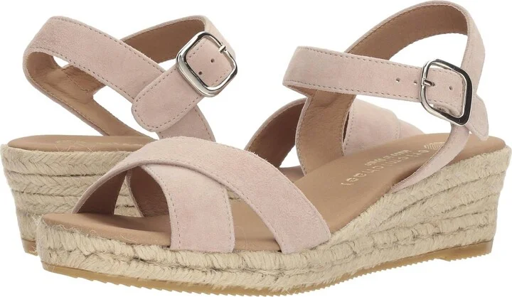 Women's Ashley Espadrille Wedge Sandals In Nude