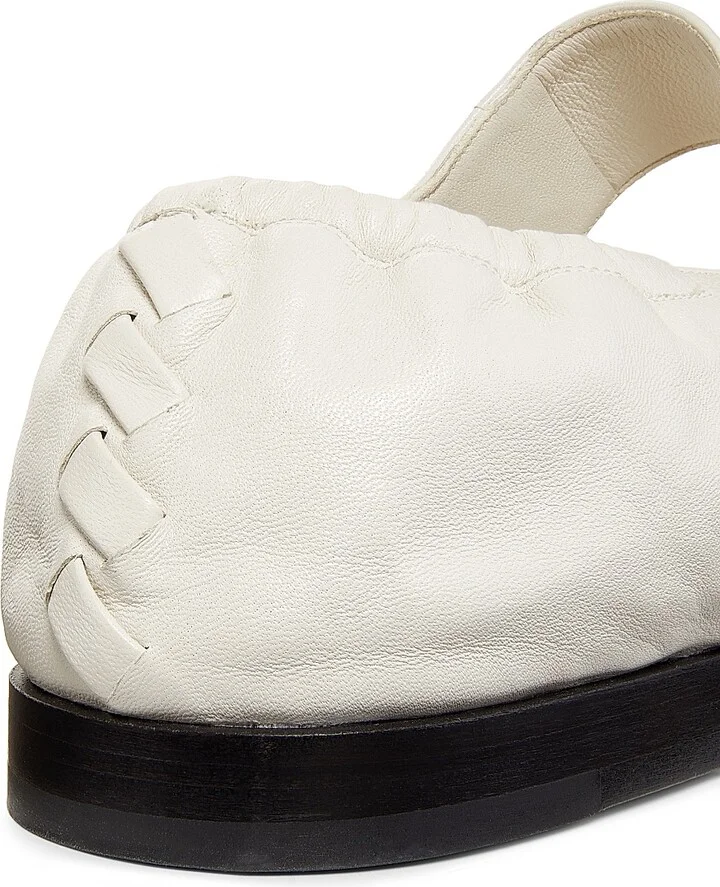 Women's Astaire Leather Mary Jane Ballerina Flats - Black - Size 6 - Image 6