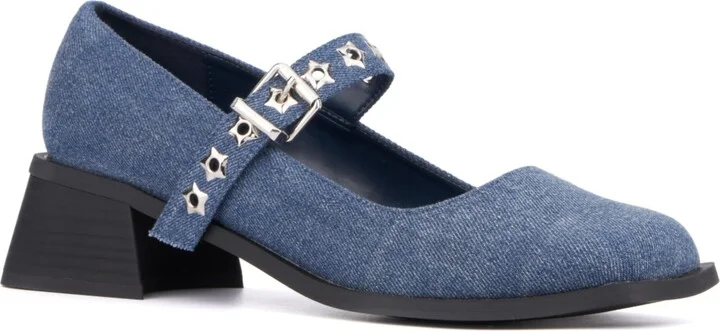Women's Asteroid Mary Jane Flat