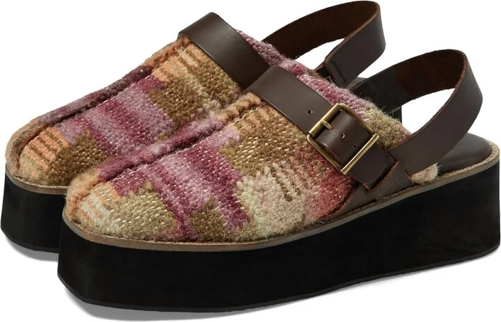 Women's Astrid Platform Mule In Multi