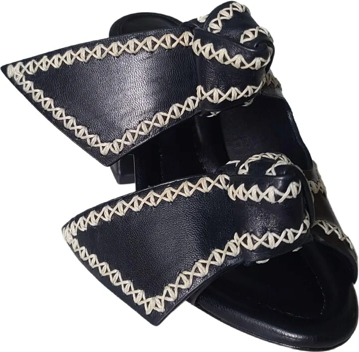 Women's Asymmetric Clarita Sandals In Black