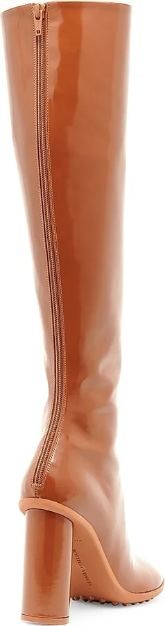 Women's Atomic 90MM Leather Knee-High Boots - Brown - Size 6 - Image 3