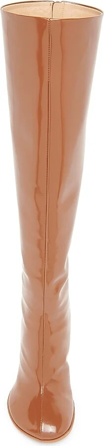 Women's Atomic 90MM Leather Knee-High Boots - Brown - Size 6 - Image 5