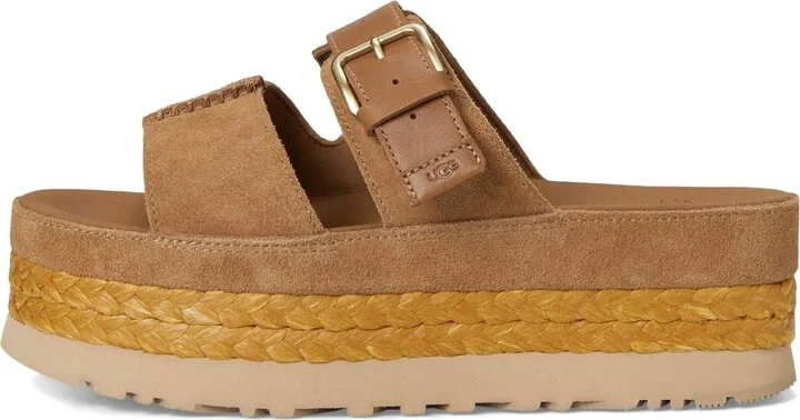 Women's Aubrey Slide Sandal In Chestnut