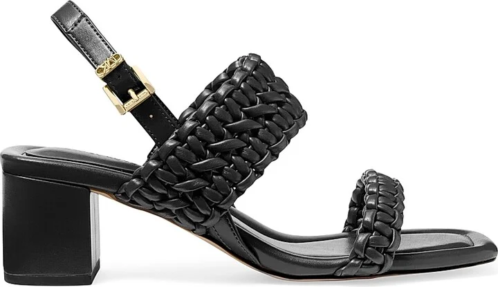 Women's Audrina Block Heel Sandals - Black - Size 5