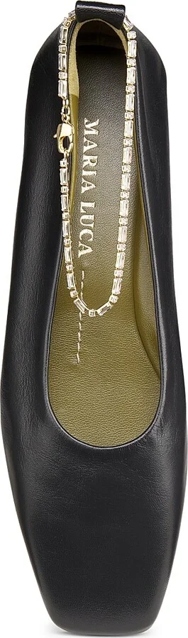 Women's Augusta Leather Ballet Flats - Black - Size 5.5 - Image 4