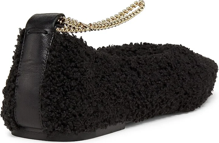 Women's Augusta Teddy Ballet Flats - Black - Size 6 - Image 3