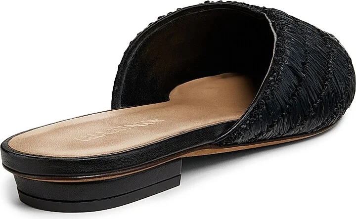 Women's Aunika Raffia Mules - Rust Copper - Size 6 - Image 8