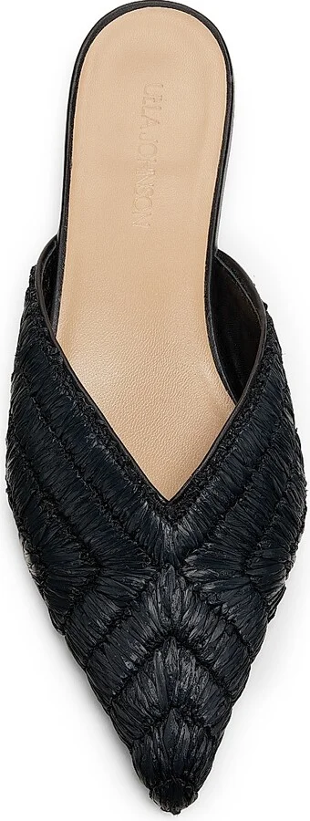 Women's Aunika Raffia Mules - Rust Copper - Size 6 - Image 9
