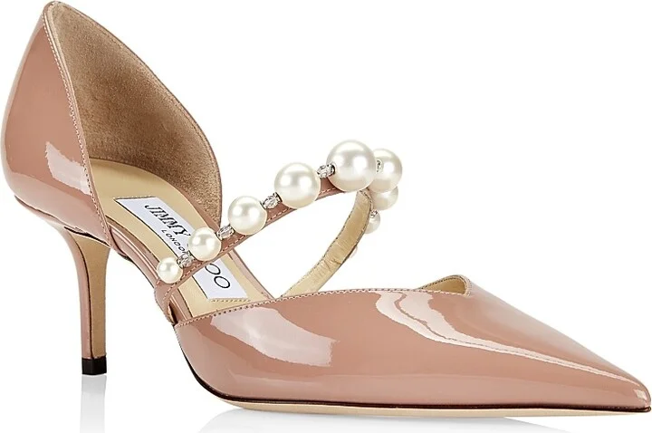 Women's Aurelie 65MM Patent Leather D'Orsay Pumps - Ballet Pink - Size 5 - Image 2