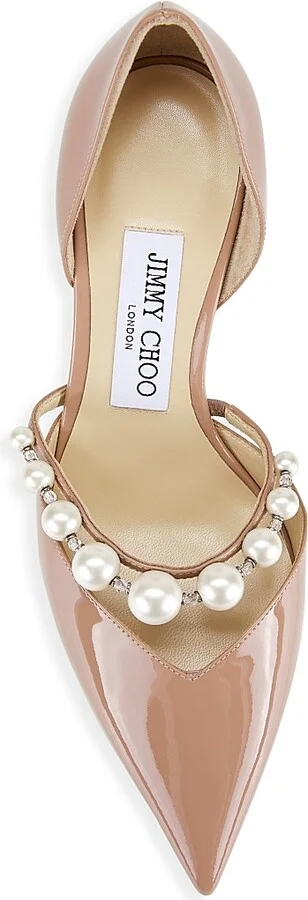 Women's Aurelie 65MM Patent Leather D'Orsay Pumps - Ballet Pink - Size 5 - Image 5