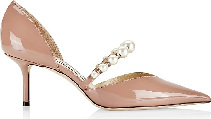 Women's Aurelie 65MM Patent Leather D'Orsay Pumps - Ballet Pink - Size 5