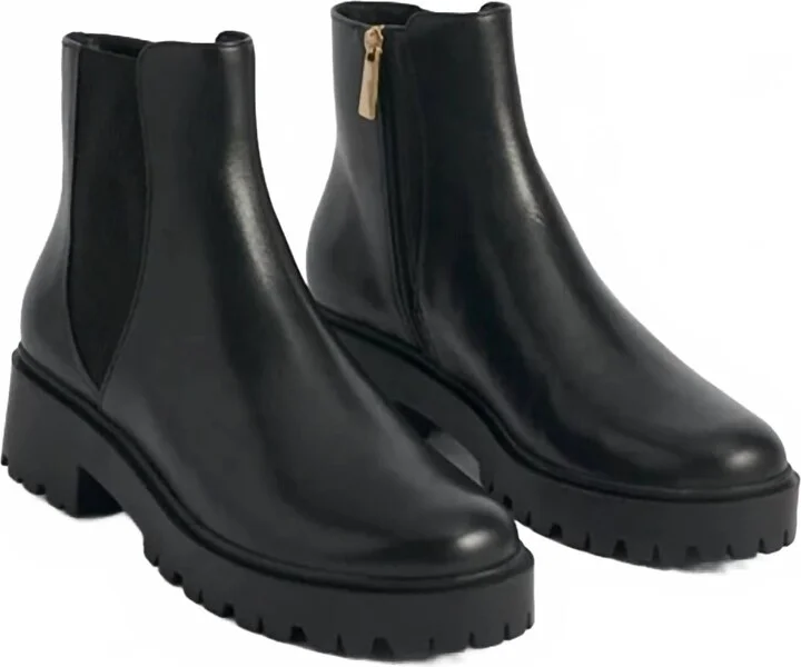 Women's Ava Chelsea Boot In Black