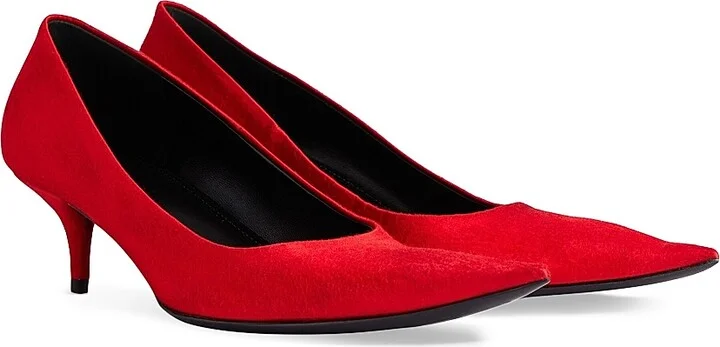 Women's Avenue 50MM Pumps - Red - Size 6 - Image 2