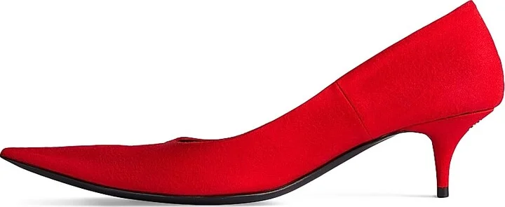 Women's Avenue 50MM Pumps - Red - Size 6 - Image 5