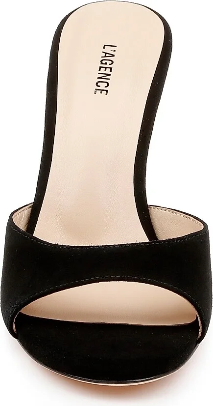 Women's Avery 88M Suede Mules - Black Suede - Size 5.5 - Image 5
