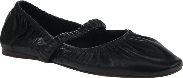 Women's Avery Ballet Flat Shoes In Black