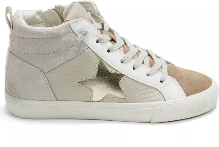 Women's Axel Hi Top Sneaker In Blush/taupe