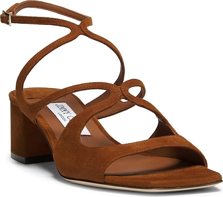 Women's Azilia Suede Sandals - Tan - Size 5.5 - Image 2