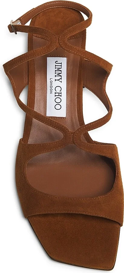 Women's Azilia Suede Sandals - Tan - Size 5.5 - Image 4